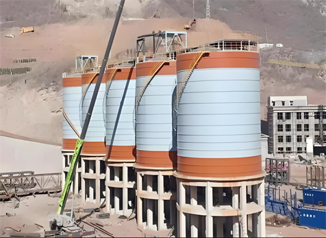 鹤峰高架钢板仓