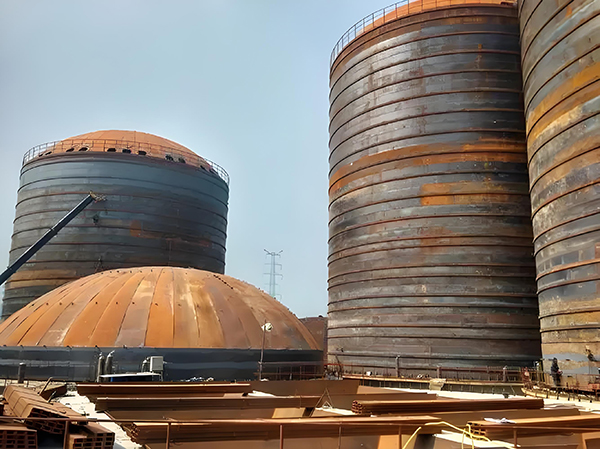 鹤峰焦粉钢板仓